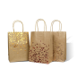 Custom Printed craft paper shopping paper bag with your own logo